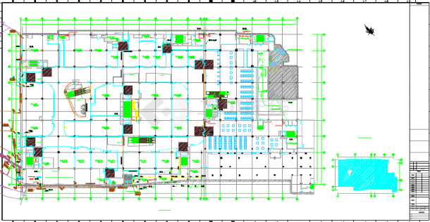 【重庆】某高层商业楼给排水工程改造施工图纸-图一