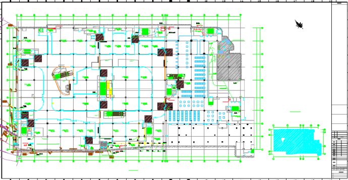 【重庆】某高层商业楼给排水工程改造施工图纸_图1