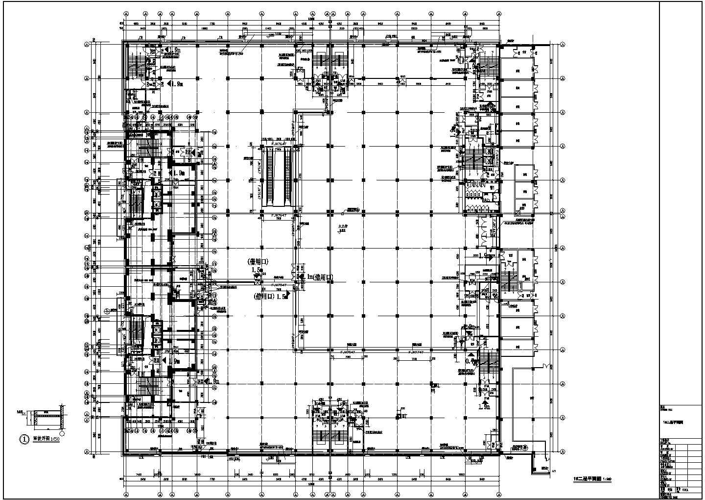 【福建省】某地块1#商业综合楼建筑设计施工图
