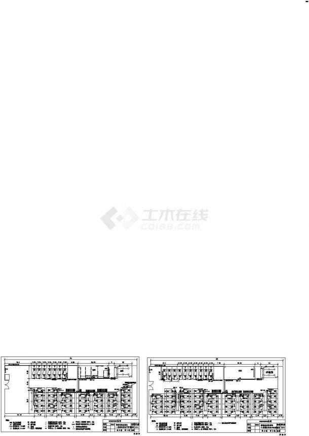 星河生活区二层板房临时用电平面图-图一