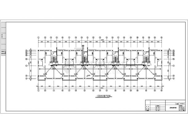 某地住宅楼工程电气设计施工图（共7张）-图二