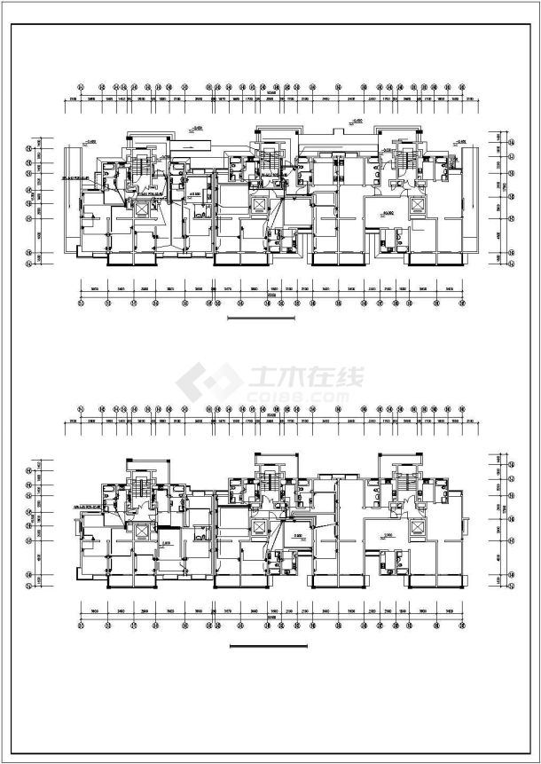 某多层住宅电气设计施工图（全套）-图二