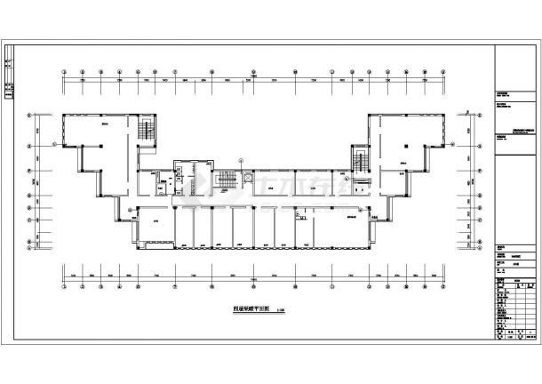 五层办公大楼地热盘管系统采暖设计施工图-图二