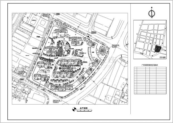花园综合住宅区多层住宅楼建筑规划设计图-图二