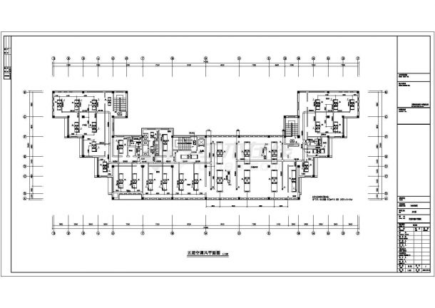 办公大楼空调水系统平面系统图附说明-图二