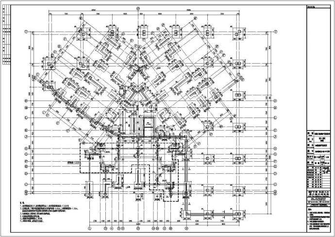 某27层剪力墙结构住宅楼结构设计施工图_图1