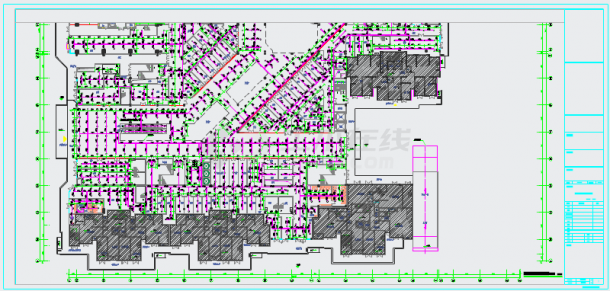 【山东】某商业裙房给排水消防设计图纸-图二