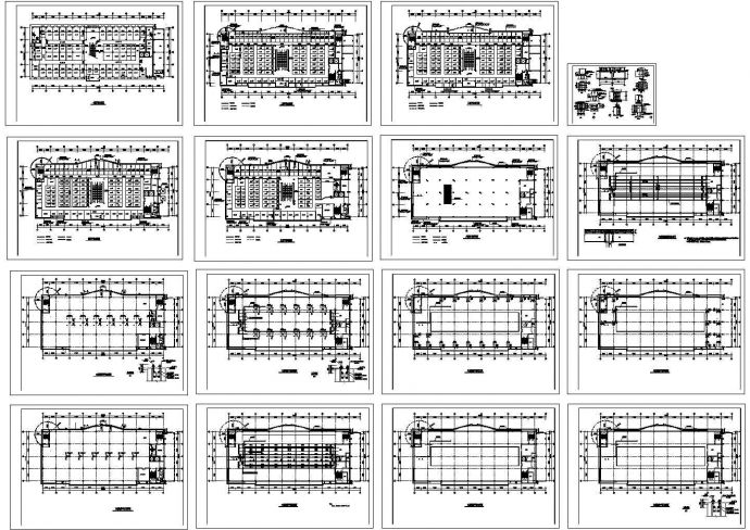 银泰服饰城建筑结构CAD设计图纸_图1