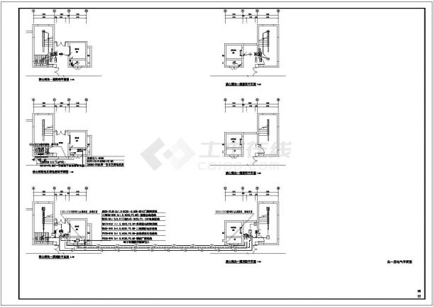 【安徽】高层住宅及商铺强弱电系统设计施工图纸（2015年8月设计完成）-图二