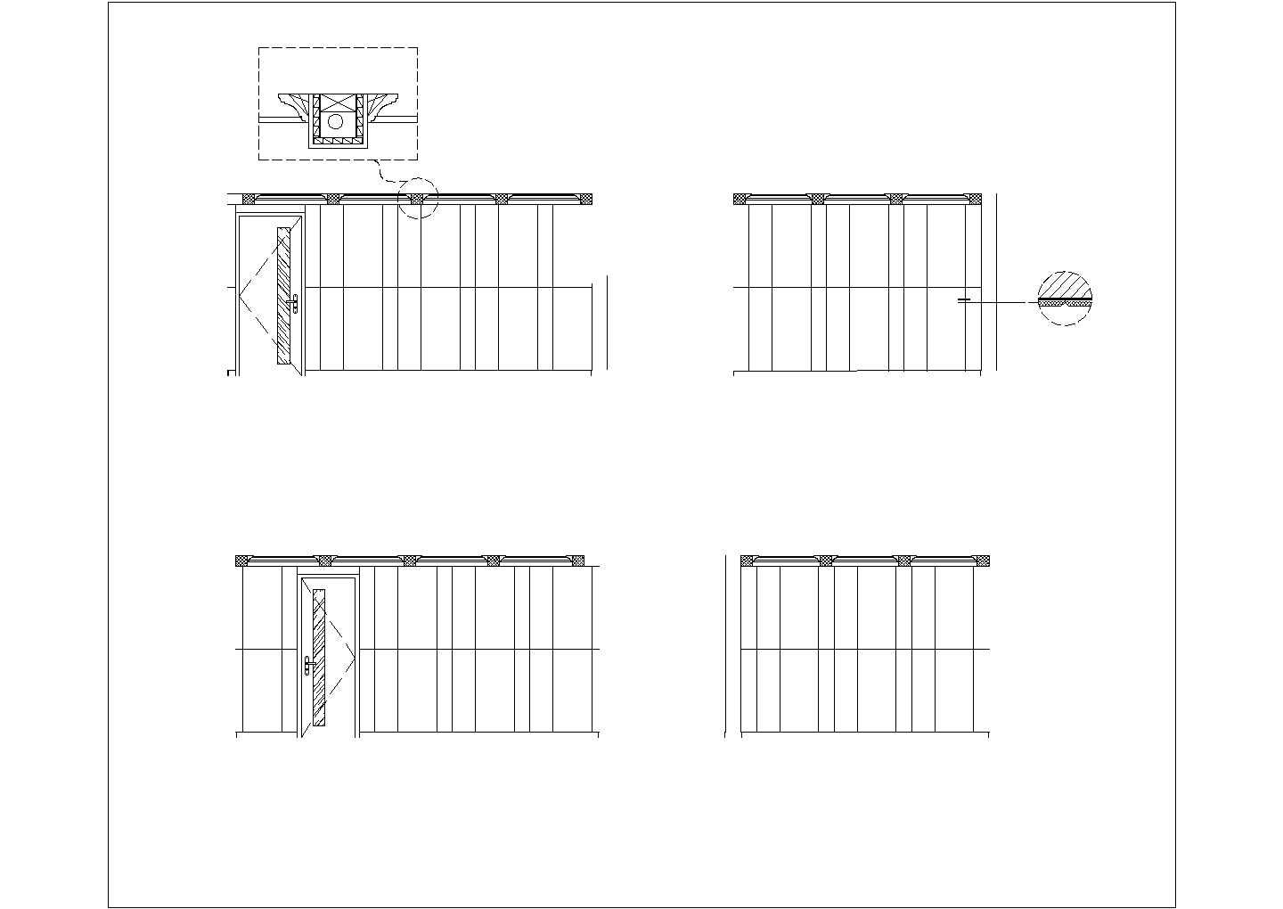 【北京】欧式风格三层别墅室内精装修施工图（附方案和效果图）