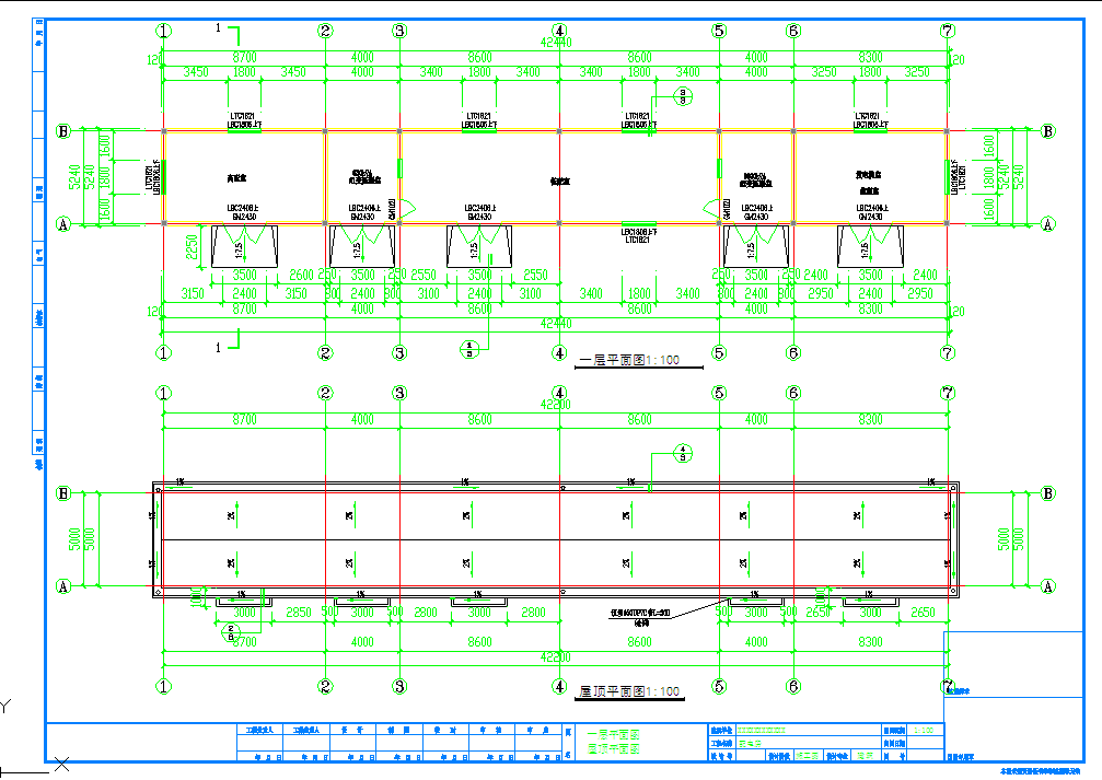 【湖北】某框架结构配电房建筑设计施工图