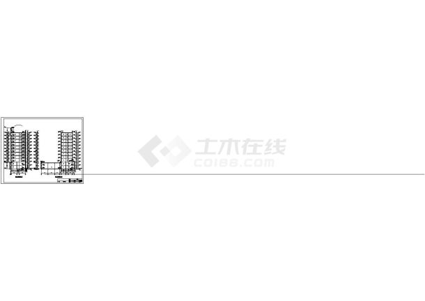 【吉林省】某地某5#中高层住宅楼建筑设计施工图-图二