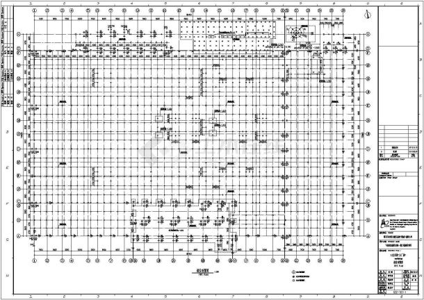 某工业用房厂房全套建筑、结构、水电暖施工图-图一