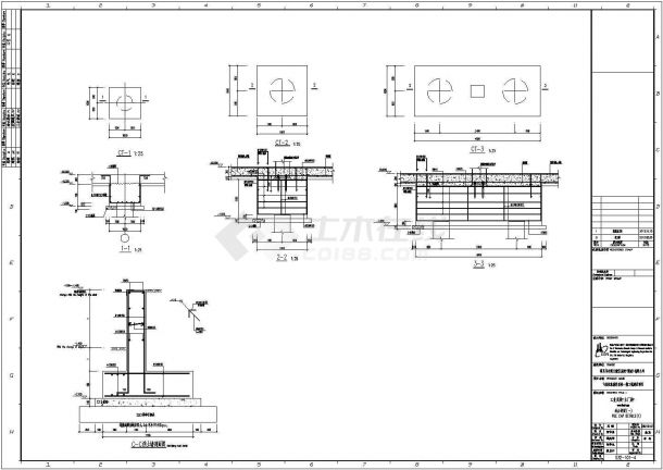 某工业用房厂房全套建筑、结构、水电暖施工图-图二