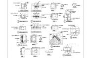商业建筑钢结构电梯钢结构施工图纸