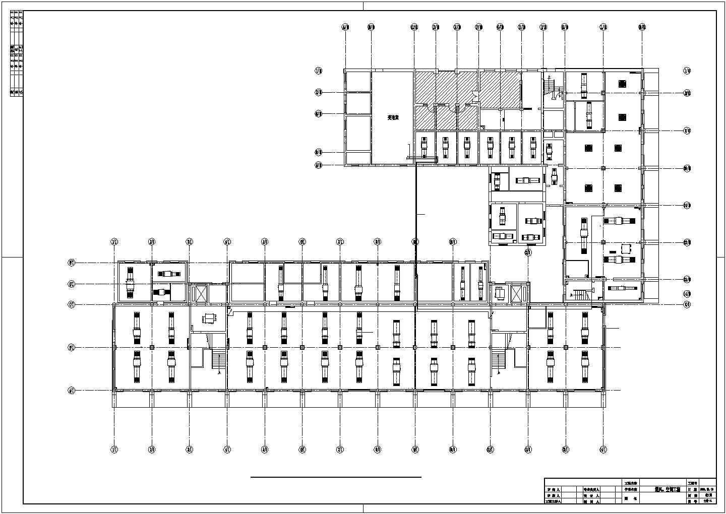 【北京】某商贸基地空调设计竣工图