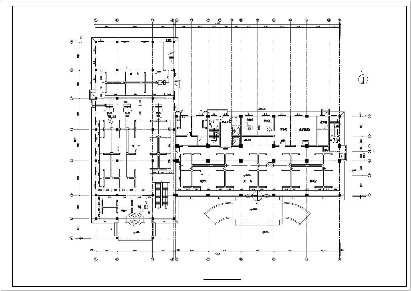 【浙江】某宾馆中央空调系统设计施工图