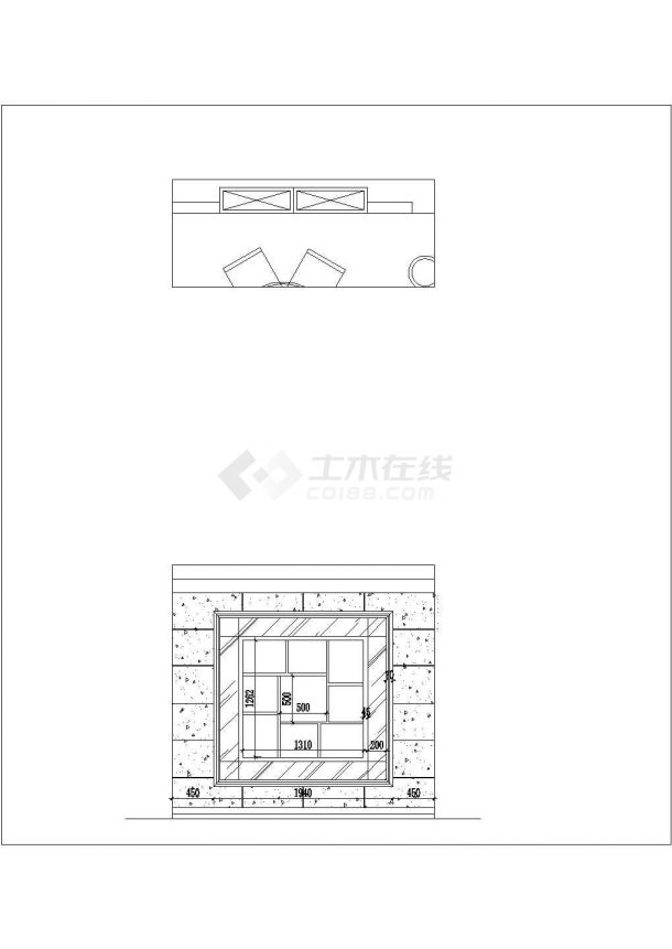 欧式风格豪华两层小别墅室内精装修施工图（附效果图）-图一