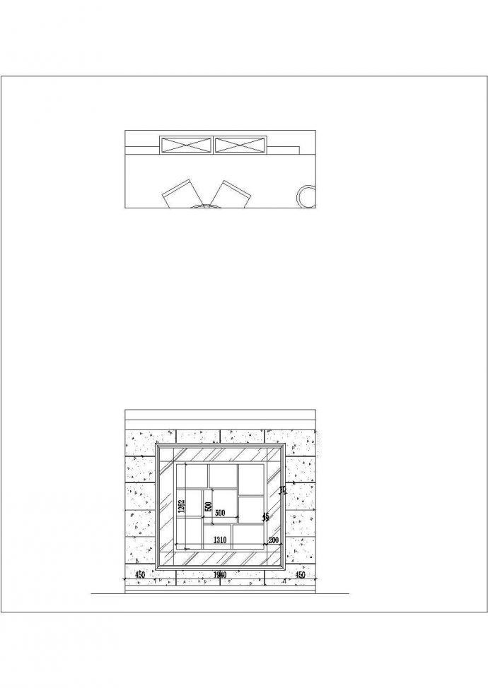 欧式风格豪华两层小别墅室内精装修施工图（附效果图）_图1