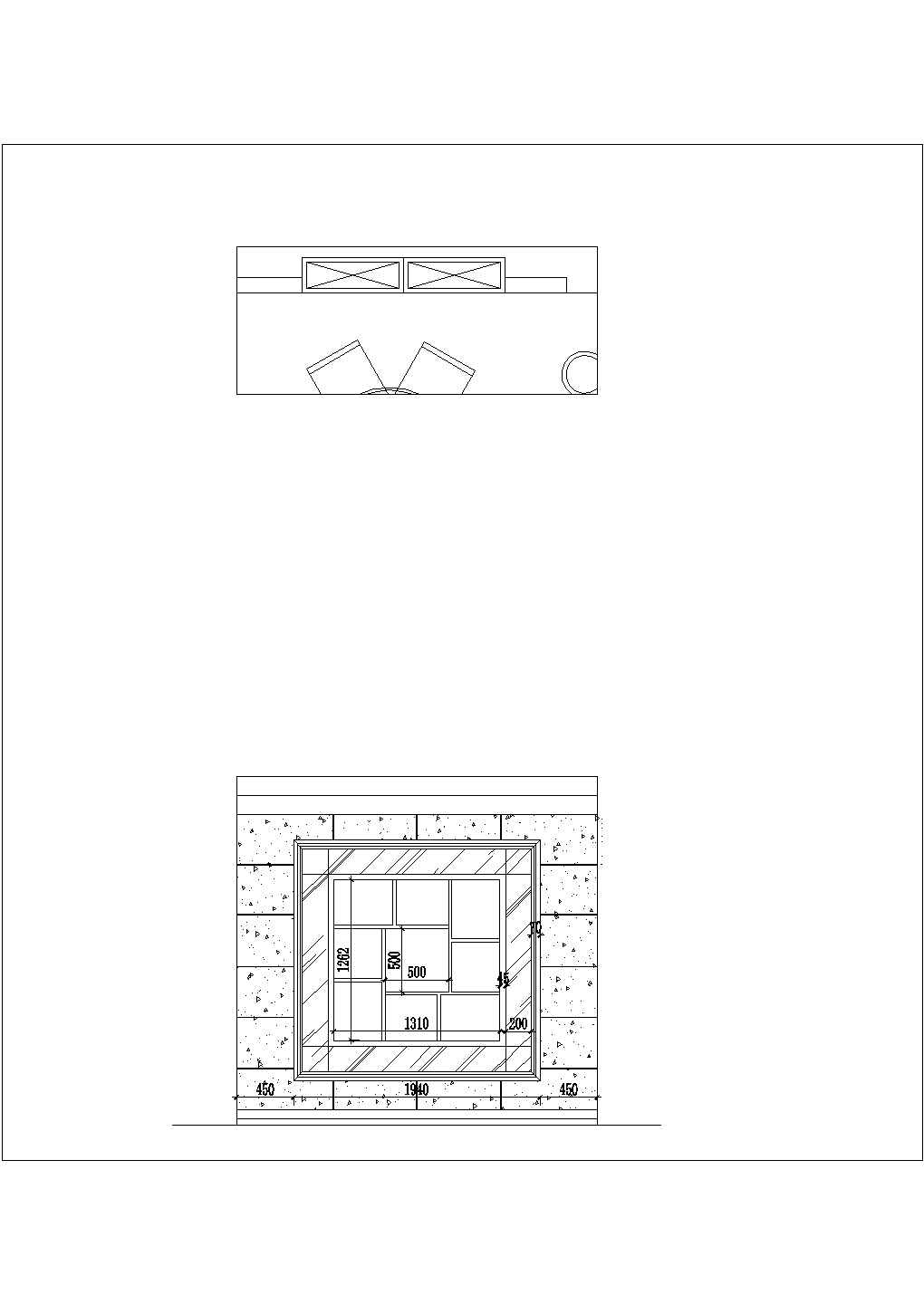 欧式风格豪华两层小别墅室内精装修施工图（附效果图）