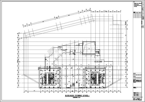 【湖南】超高层写字楼暖通空调通风排烟系统设计施工图（大院作品）-图一