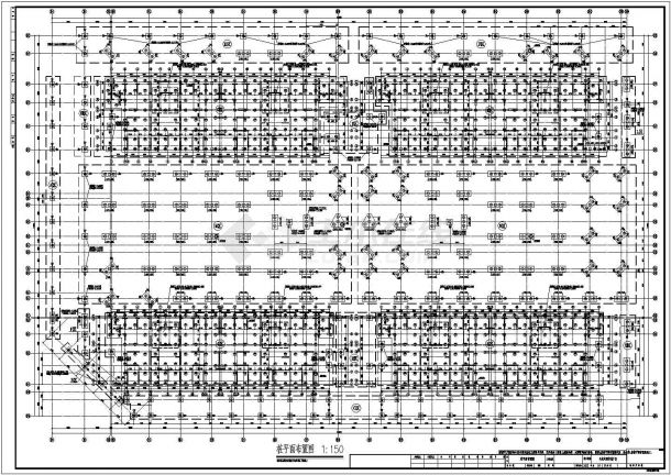 33层剪力墙结构公寓式酒店结构施工图（含建施）-图二