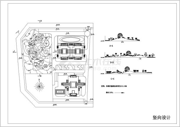 【海南】小区园林全套景观工程施工图-图一