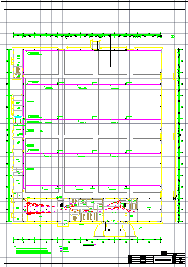 某大型厂房电气设计施工图（含说明）_图1