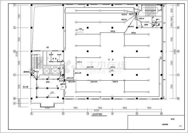 某工厂机加工车间电气设计施工图（含设计说明）-图二