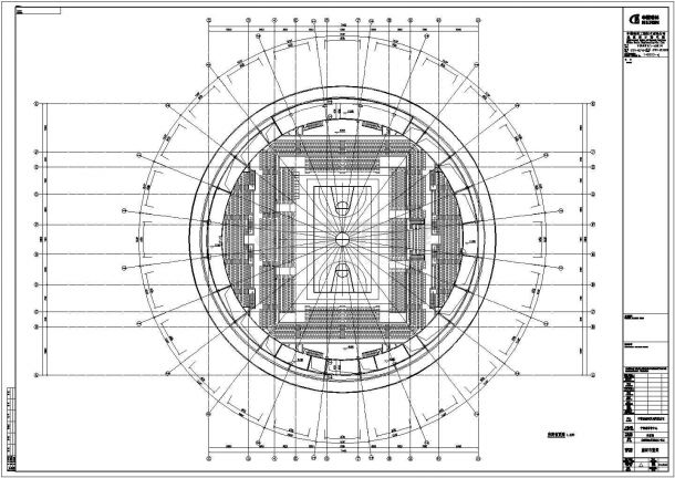 【江西省】钢砼框架结构体育馆建筑设计施工图-图二