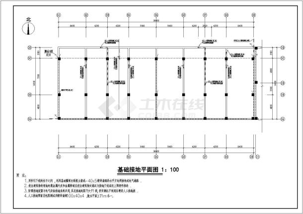 某底商多层住宅楼电气设计图（电气说明）-图一