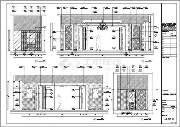 【上海】知名设计公司设计商业办公空间施工图（附效果图）-图二