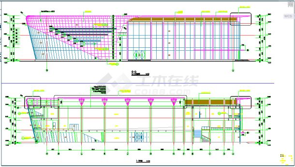 【广东省】某地某产品展示楼建筑设计施工图-图二