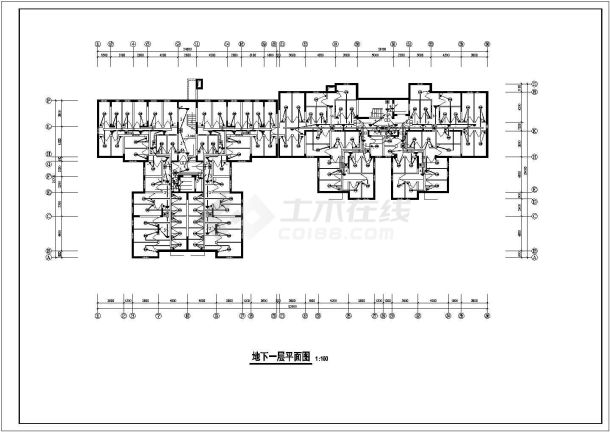 【陕西省】某地某高层住宅4#6#楼设计施工图-图二