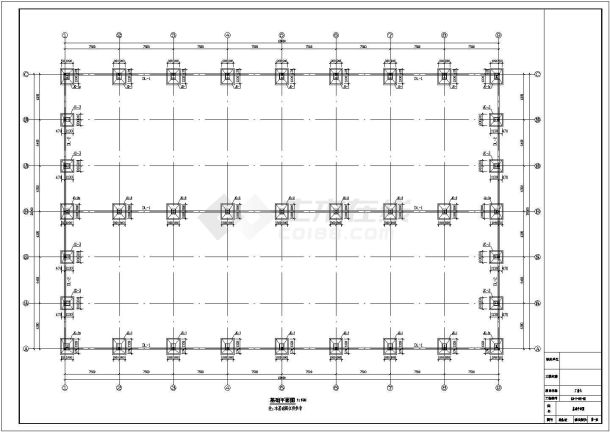 某单层门式刚架轻型钢结构厂房结构施工图（含建筑设计）-图二