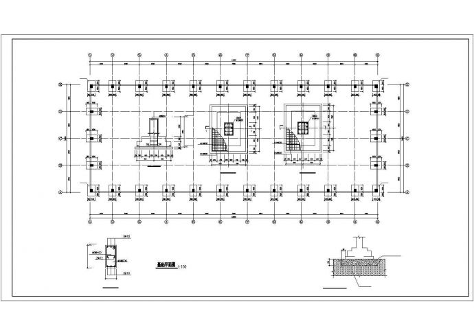 某地单层钢结构厂房全套结构施工图_图1