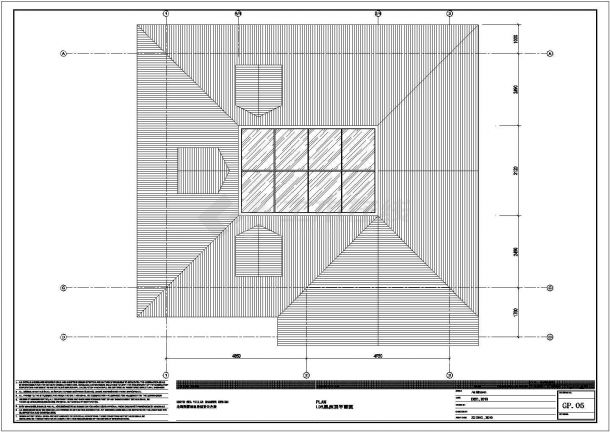 北海四层砖混结构联排别墅建筑方案图-图二