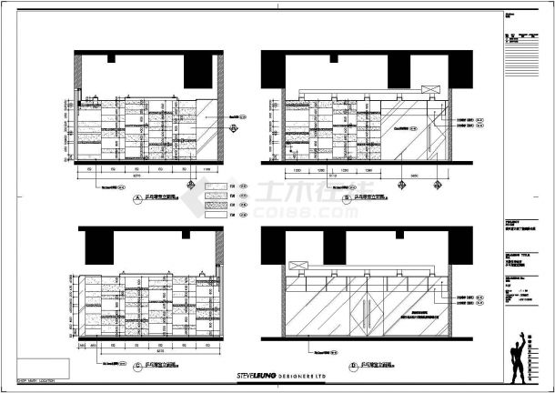  Interior decoration design and construction drawing of a comprehensive leisure center - Figure 1
