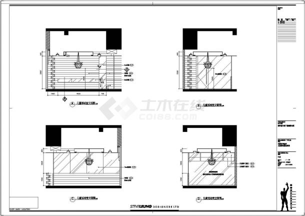  Interior decoration design and construction drawing of a comprehensive leisure center - Figure 2