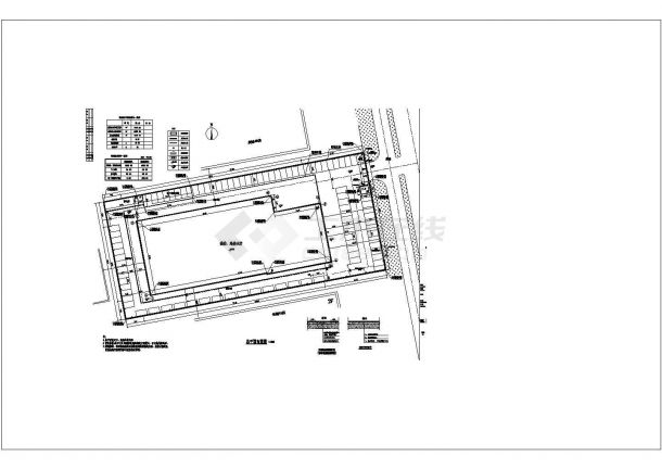 某4S店建筑结构设计施工图（含计算书）-图一