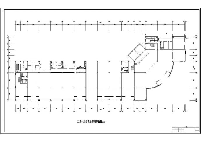 物业管理中心办公楼空调通风系统设计施工图_图1