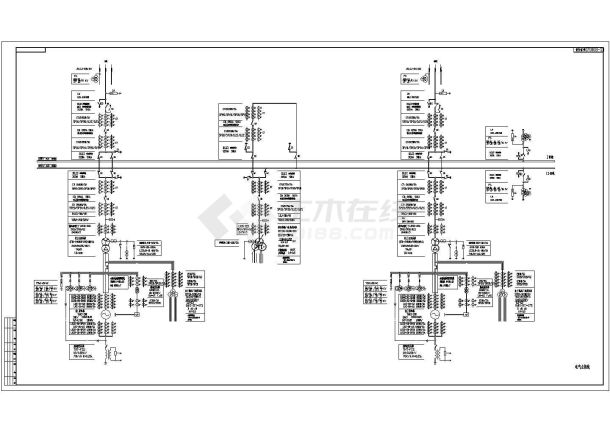 【天津】某电厂三期扩建发电工程施工图-图一