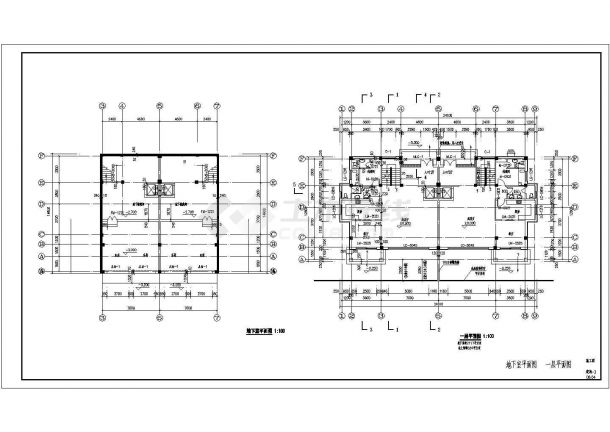 某地三层框架结构双拼别墅建筑设计方案-图二