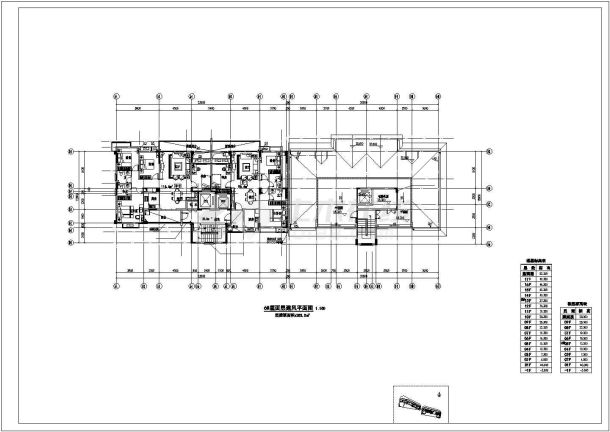 【江西】小高层商住楼通风防排烟系统设计施工图（最新设计）-图二