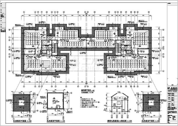 【广西壮族自治区】某高层A#住宅楼全专业设计施工图-图一