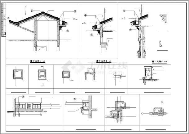 【福建省】某高层8#住宅楼建筑设计施工图-图一