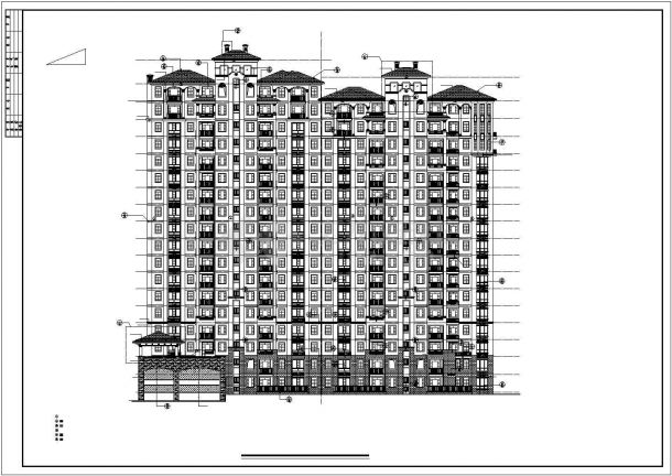 【福建省】高层10#住宅楼建筑设计施工图-图二