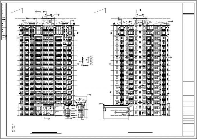 【福建省】高层12#住宅楼建筑设计施工图_图1