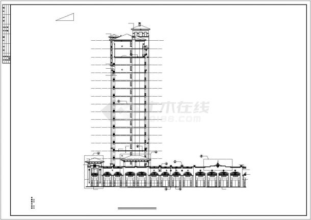 【福建省】高层12#住宅楼建筑设计施工图-图二