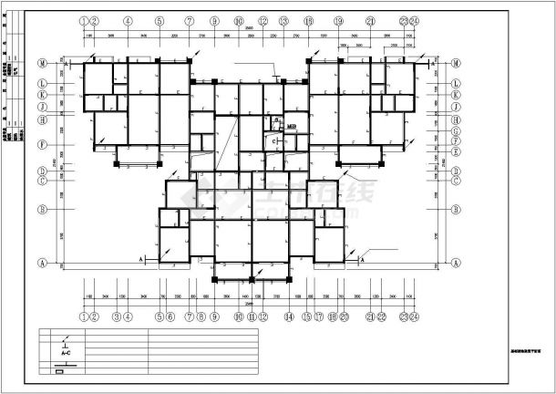 某地民用住宅楼电气设计施工图（共10张）-图二